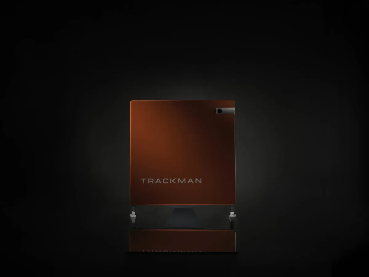 TrackMan 4 launch monitor unit, manufacturer product photograph