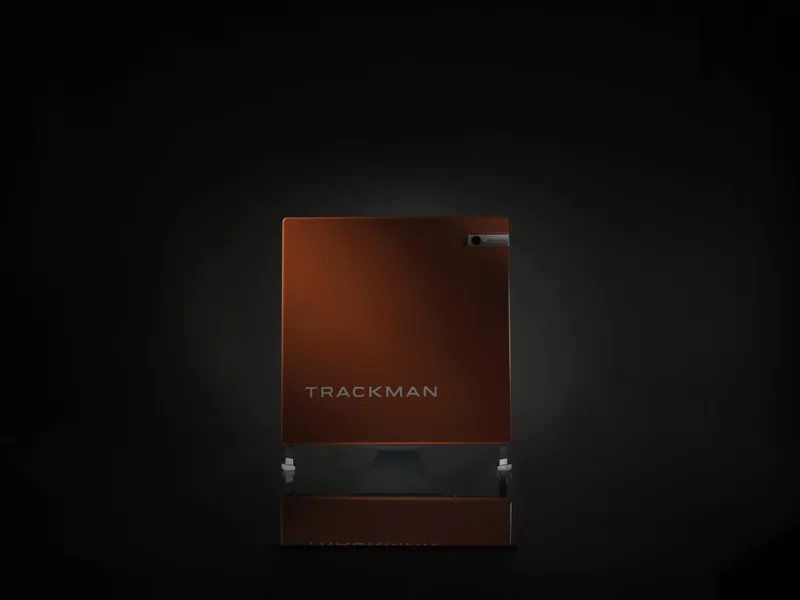 TrackMan 4 launch monitor unit, manufacturer product photograph