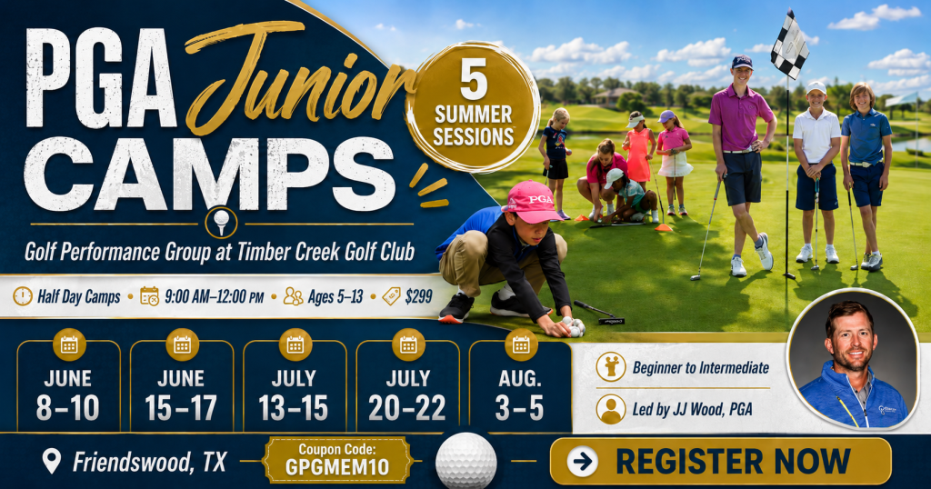 kids golf camp friendswood, texas