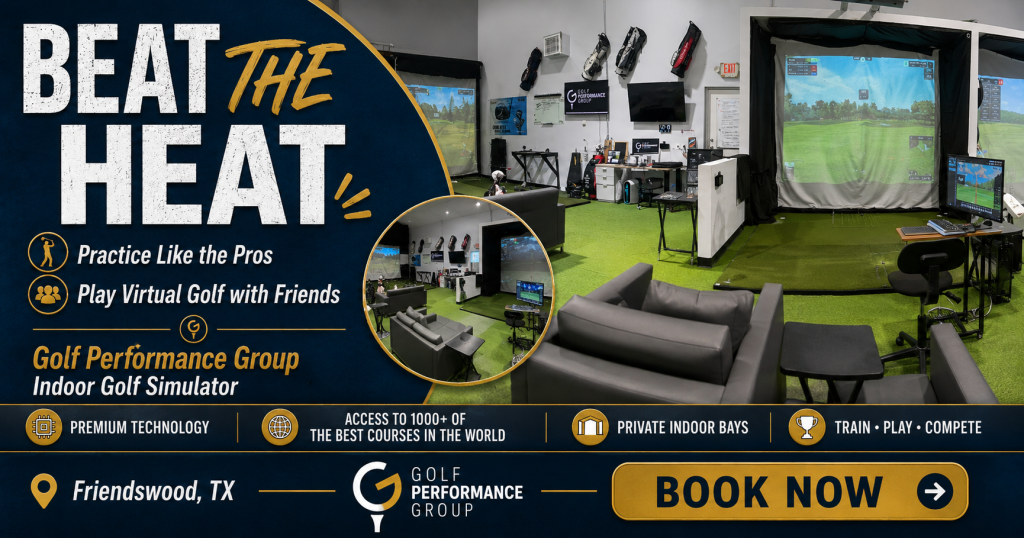 Indoor Golf Simulator Friendswood, Texas